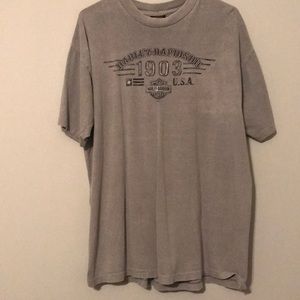 • Harley Davidson • Grey Tee